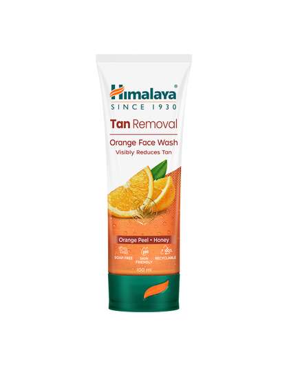 Himalaya Tan Removal
                    Orange Face Wash with Honey & Papaya 100 ml