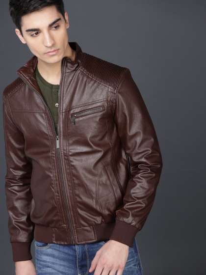Price History of WROGN Men Solid Biker Jacket