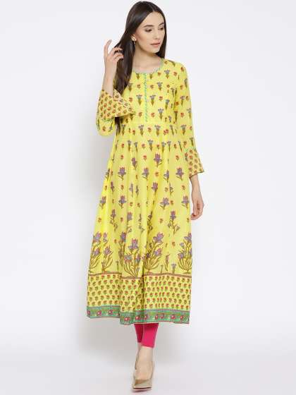 Yellow a Line Mini Dress Biba