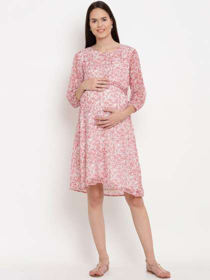 White Maternity Dress