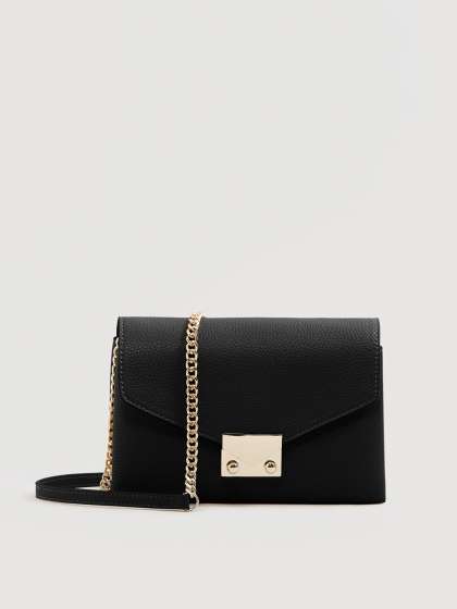 Mango Bags Online In India Mango Black Solid Sling Bag