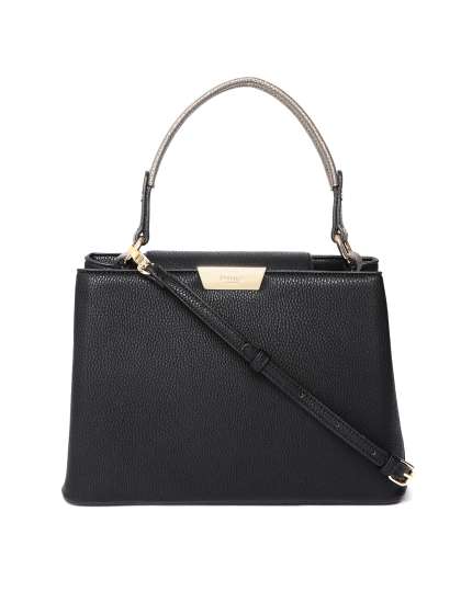 Dune London Handbags Online In India Dune London Black Solid Handheld Bag
