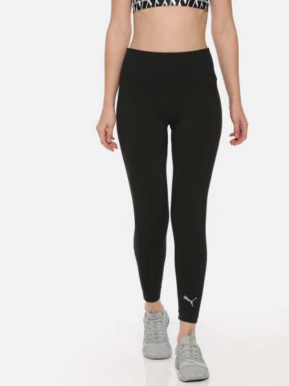 puma evoknit seamless panelled leggings 