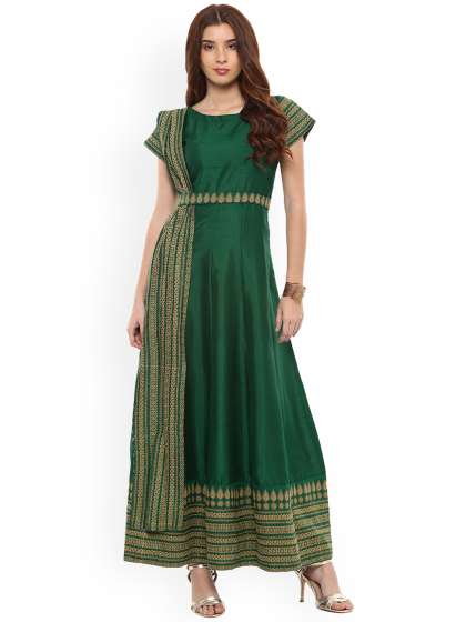 long gowns online myntra