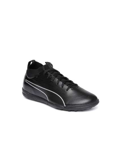 Puma Boys Black evoKNIT II TT Jr Football Shoes