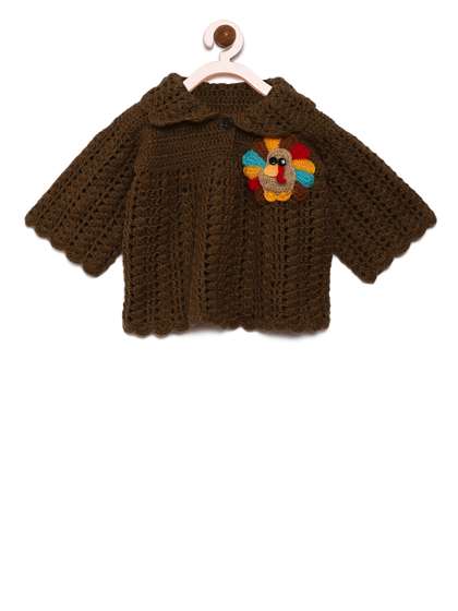 CHUTPUT Unisex Brown
                      Self Design Pullover