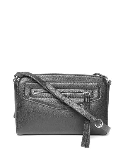 Esprit Handbags Online In India Esprit Black Solid Sling Bag