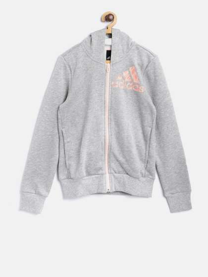 girls black adidas sweatshirt