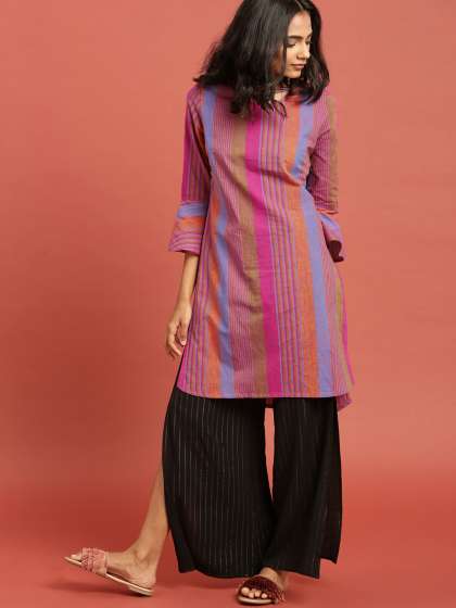 Ladies Ethnic Awesome Kurta Kurti Designer Indian Pakistani Style Om k 2048