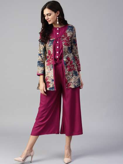 Burgundy Jumpsuit Buy Burgundy Jumpsuit Online In India