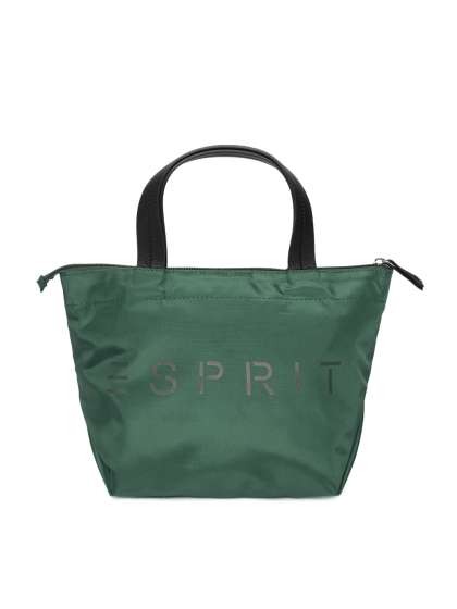 Esprit Handbags Online In India Esprit Green Solid Handheld Bag
