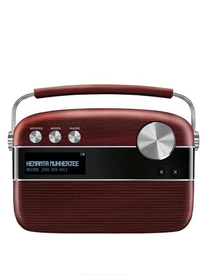 Saregama Carvaan
                        Cherrywood Red Bengali Portable Digital Music
                        Player