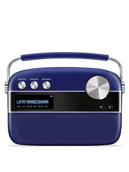 Saregama Carvaan
                          Premium Hindi-Portable Music Player with 5000
                          Preloaded Songs- Royal Blue