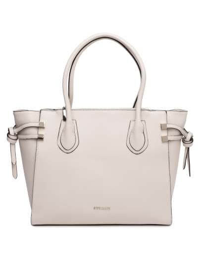 Steve Madden Handbags Online In India Steve Madden Beige Solid Shoulder Bag
