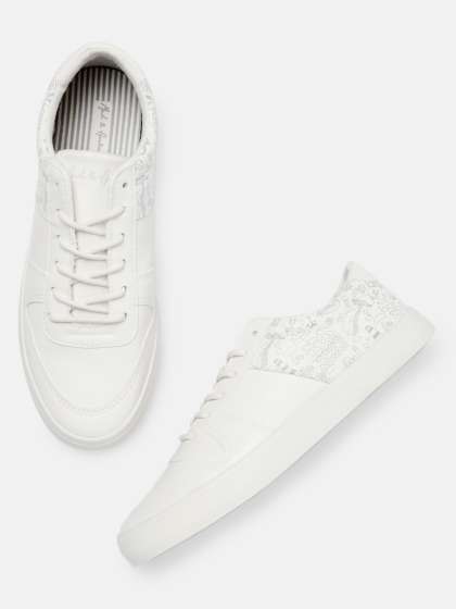 Mens Spot On Flat Lace Up Casual Hi-Top Pumps