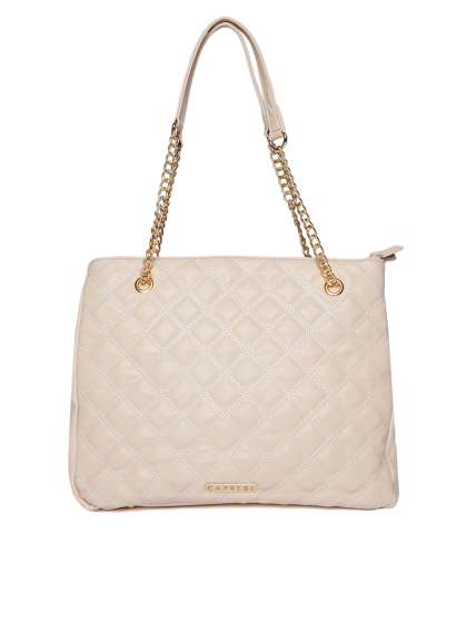 Handbags For Women Leather Designer Caprese Quilted Shoulder Bag