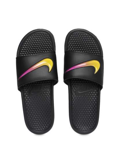 nike lilac sliders