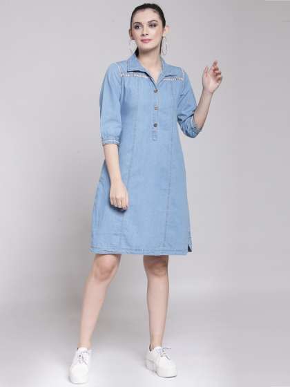 Myntra one piece knee length deals