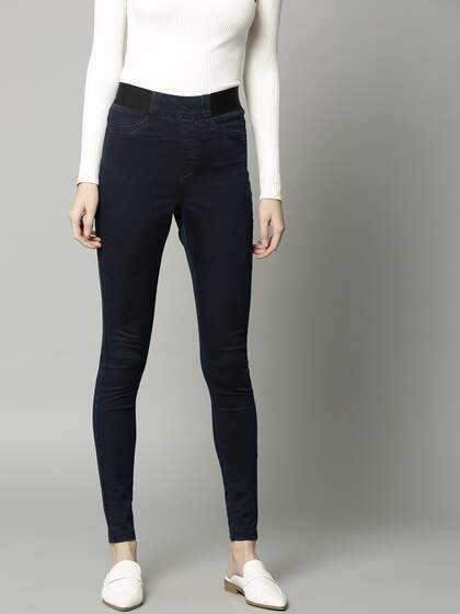 New Womens Marks & Spencer White Jeggings Size 24 16 Long Medium Short