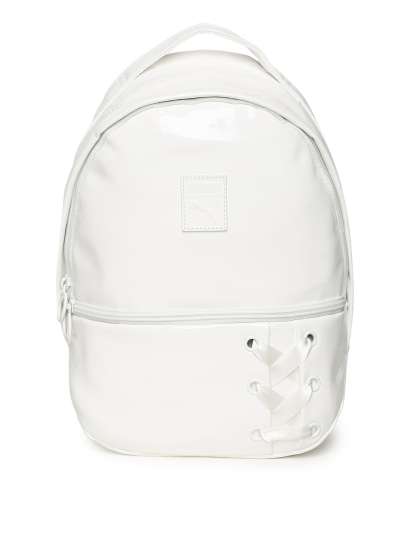 white puma backpack