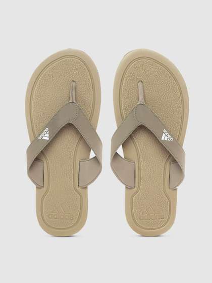 adidas khaki thong flip flop