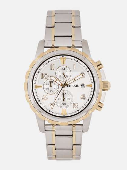 Fossil Men White Factory
                    Serviced Analogue Watch FS4795_FSS
