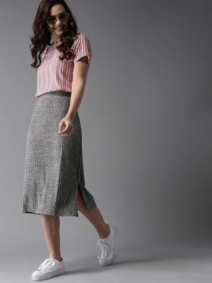 HERE&NOW Candy Store Multi-Toned Striped Top