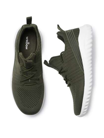 olive green casual shoes