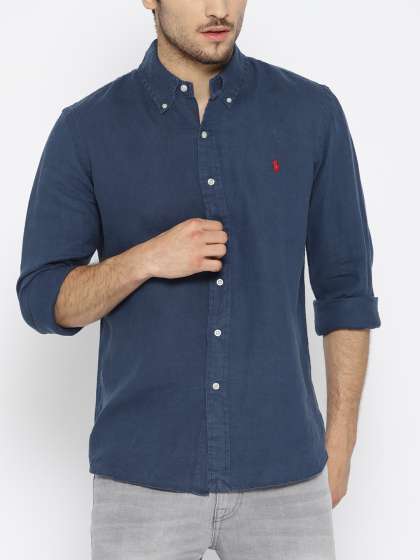 navy blue shirt ralph lauren