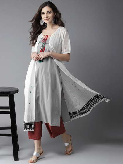 Myntra designer kurtis clearance