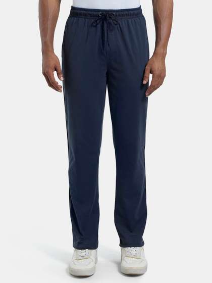 Jockey Super Combed
                        Cotton Rich Solid Trackpant with Side Pockets -
                        9500