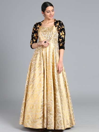 evening gowns myntra