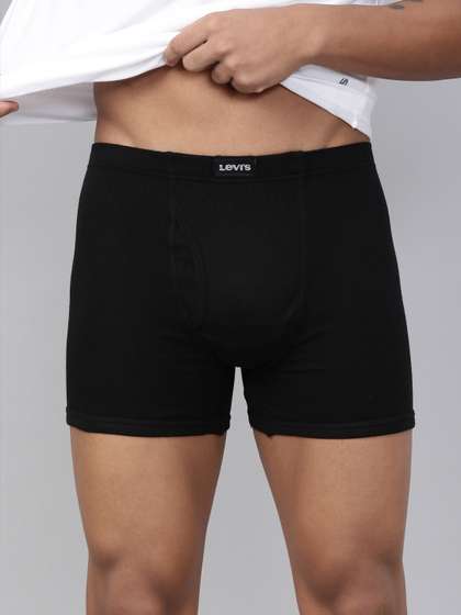 Levis Men Pure Cotton
                      Long Length Trunk with Ultrasoft Waistband