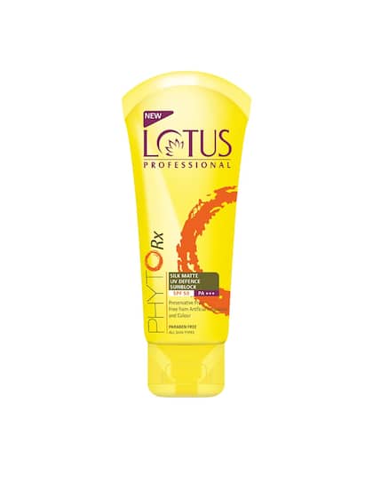 Lotus Herbals Sustainable Unisex PhytoRx SPF 50 Silk Matte UV Defence Sunblock 75 g