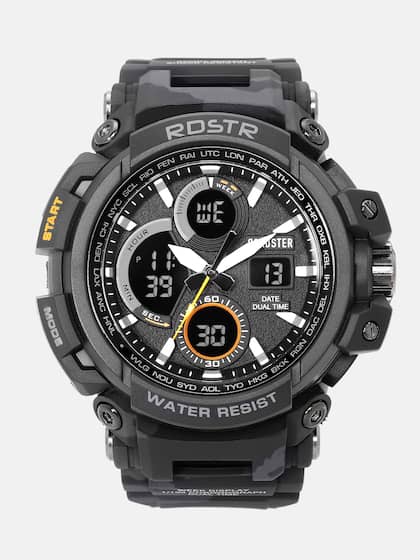Roadster Men Black Multi Function Analogue and Digital Watch MFB-PN-SM-1708