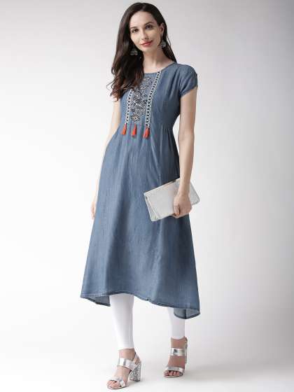 frock kurta with jeans