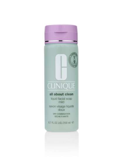Clinique All About
                          Clean Liquid Facial Soap Mild for Dry
                          Combination Skin - Facewash 200ml