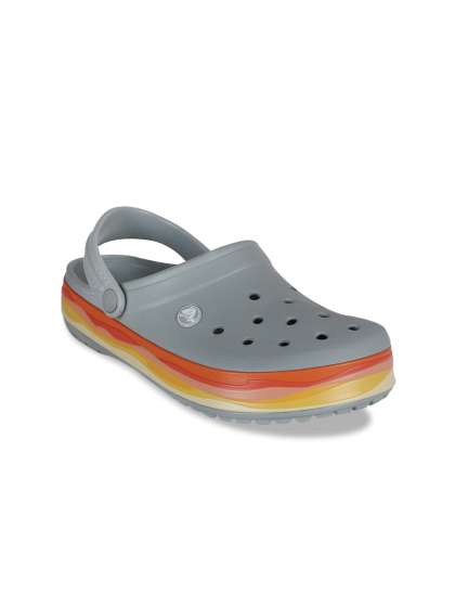 crocs men grey sandals