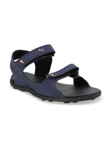 puma sandals in myntra