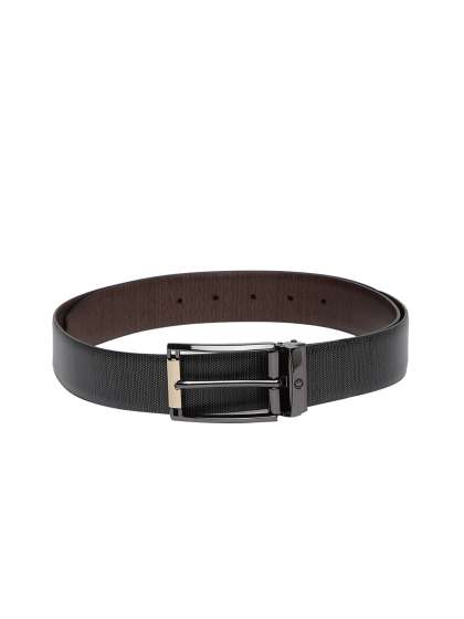 mens slim leather belt