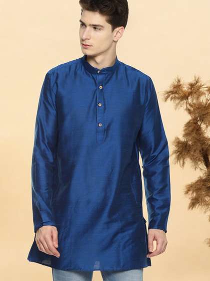 TATTVA Solid Straight Kurta
