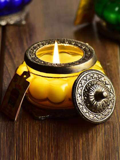 Archies Yellow Scented Candle
