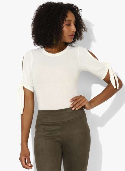 Deal Jeans Tie-Up Detail Top