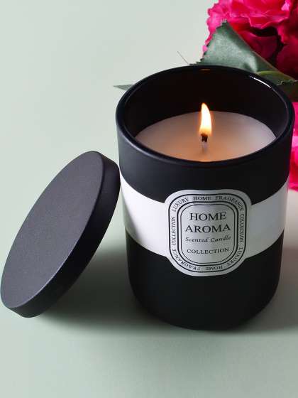Archies White Scented Candle