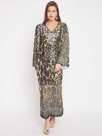 Party Animal Print Maxi Dresses