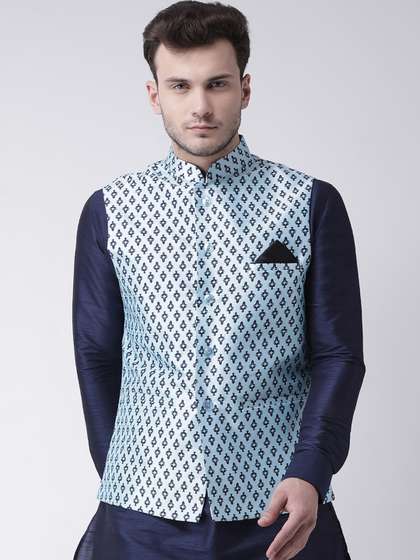 DEYANN Men Printed Nehru Jacket