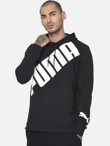 puma sweaters myntra