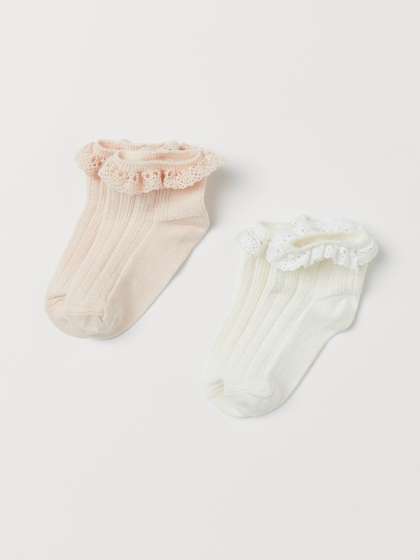 h&m baby girl socks