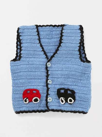 CHUTPUT Unisex Blue
                    Solid Sweater