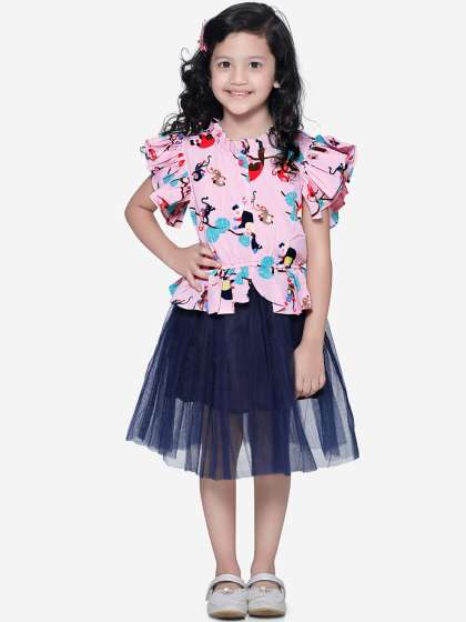 GIRLS MAXI FULL LENGTH LONG CREPE SKIRTS 7-13 YEARS